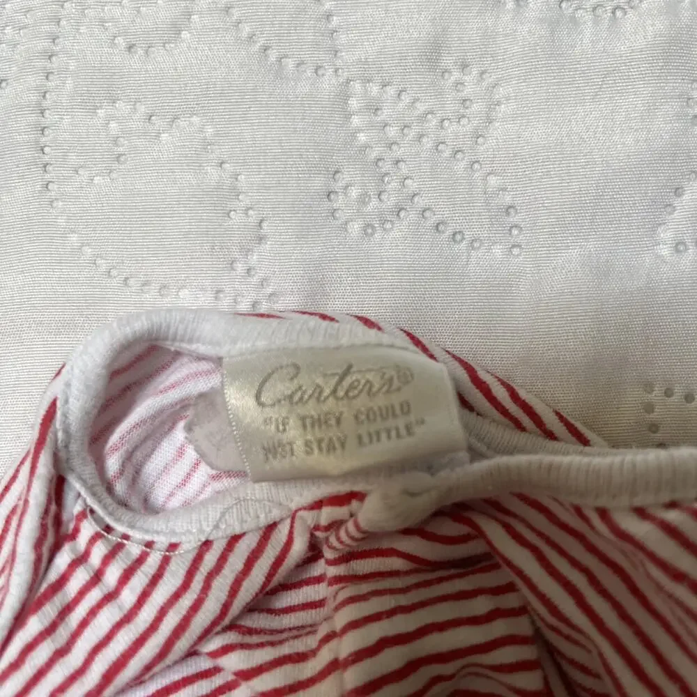 Carter's One Piece Striped Baby Sleep Gown